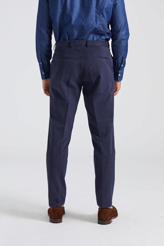 Onesto Parma Pant Brushed Cotton Navy-2