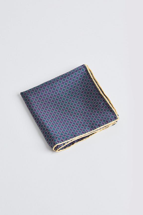 Onesto Silk Bandana Navy/Creme