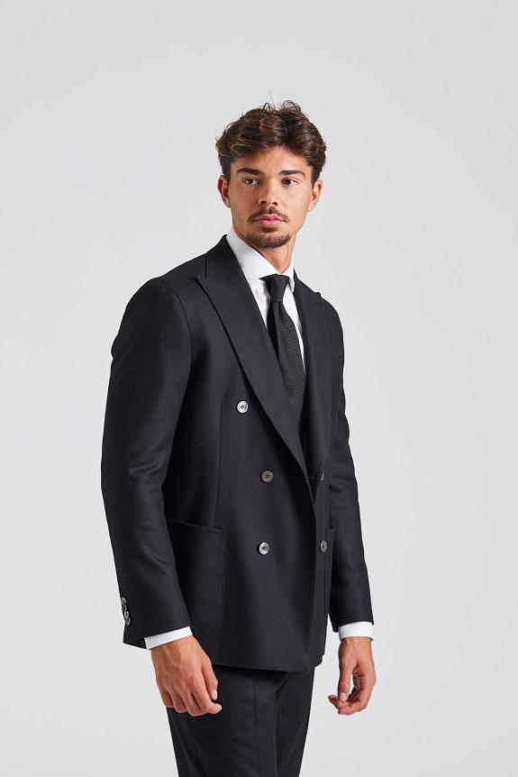 Onesto Vicenza Flanell Blazer Black