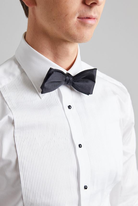 Stenströms Bowtie Silk  Self-Tied Black