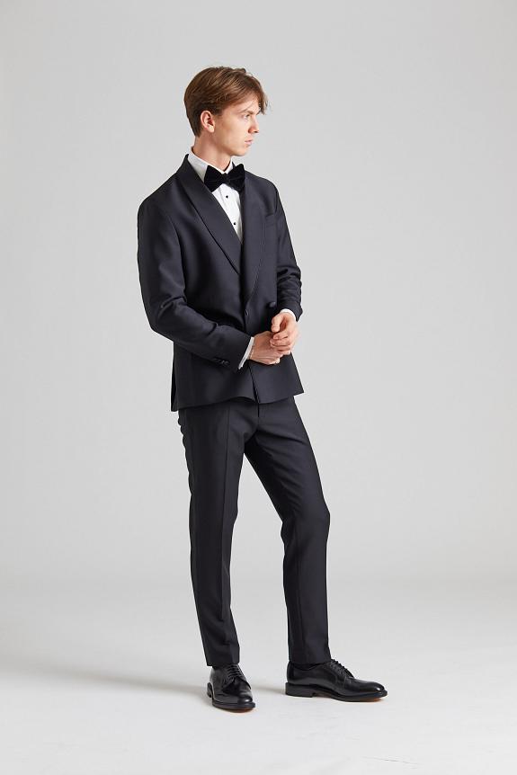 Oscar Jacobson Fattore Piping Blazer Black