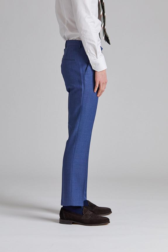 Oscar Jacobson Dandy Trousers Blueberry Blue-2