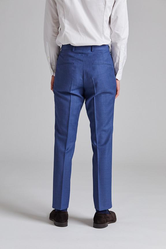 Oscar Jacobson Dandy Trousers Blueberry Blue-3