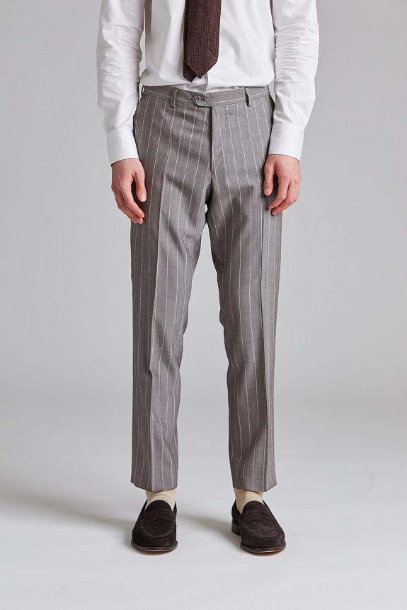 Oscar Jacobson Faron Dandy Suit Suede Brown-10