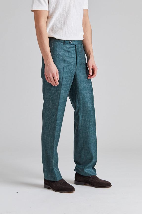 Oscar Jacobson Del S Trouser Porter Green-3