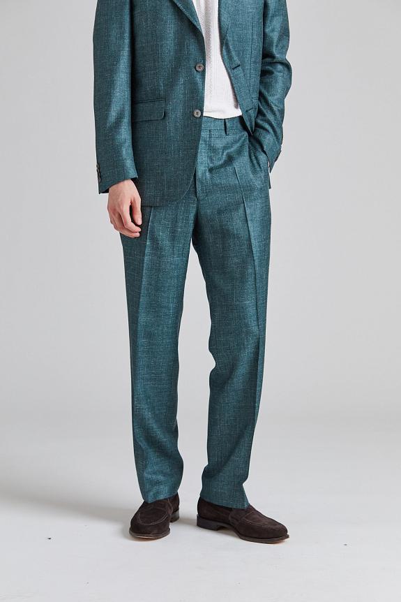Oscar Jacobson Del S Trouser Porter Green