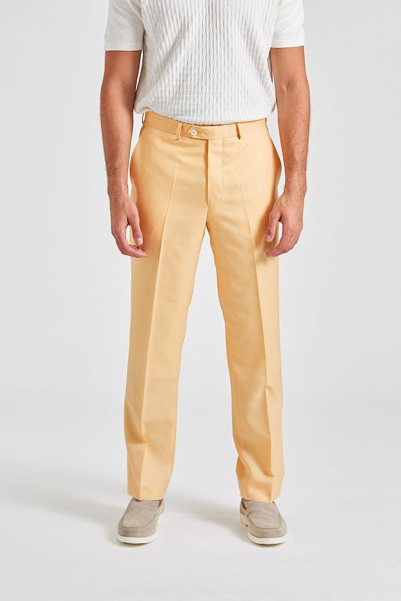 Oscar Jacobson Del S Trousers Yellow Sand