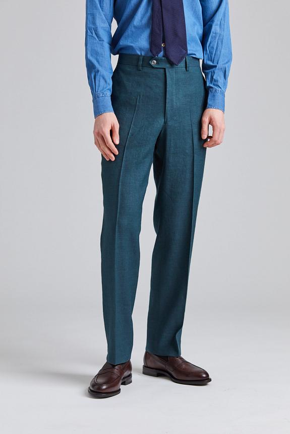 Oscar Jacobson Del Trousers Shell Green