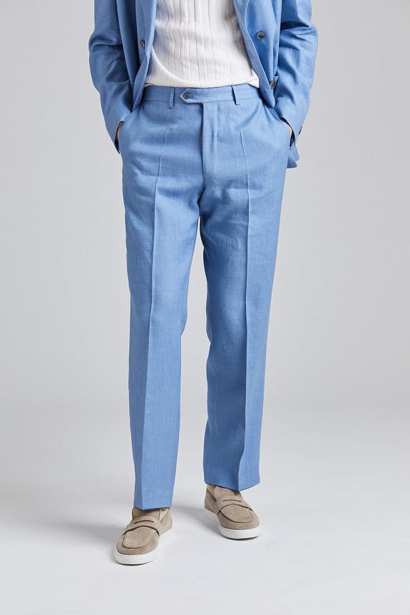 Oscar Jacobson Farris Del Suit Smog Blue-6