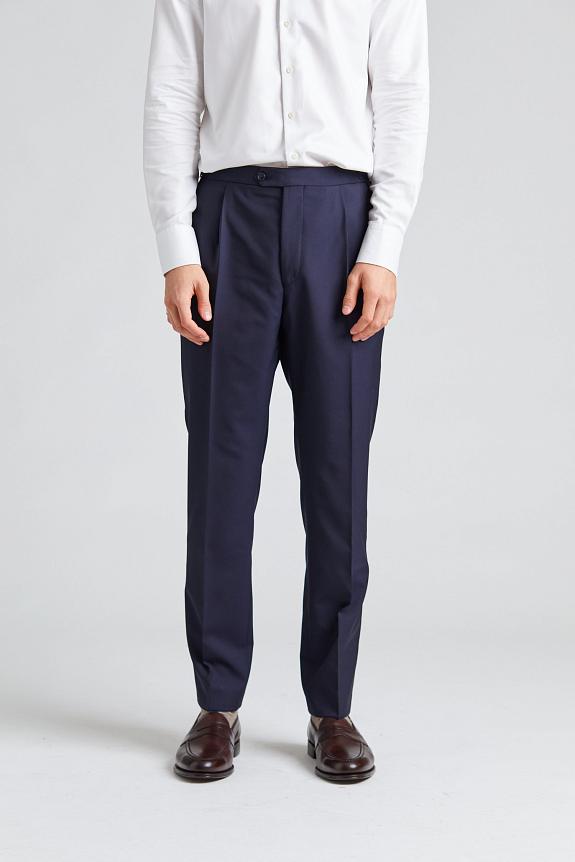 Oscar Jacobson Delon Side Adjusters Evo Trouser Navy