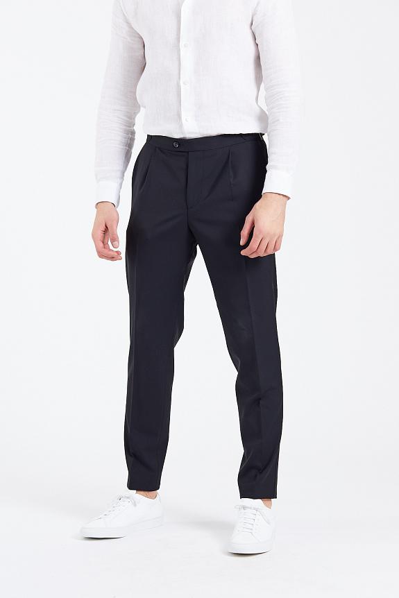 Oscar Jacobson Delon Side Adjuster Trouser Black-2