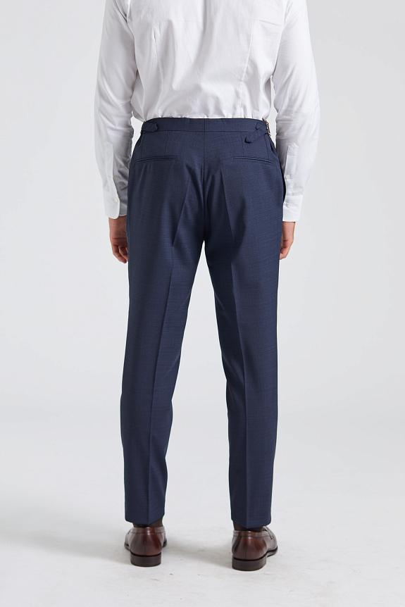 Oscar Jacobson Delon Side Adjuster Trousers Dew Blue-2