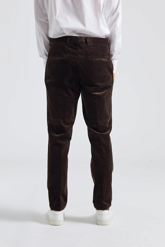 Oscar Jacobson Denz Trousers Dark Brown