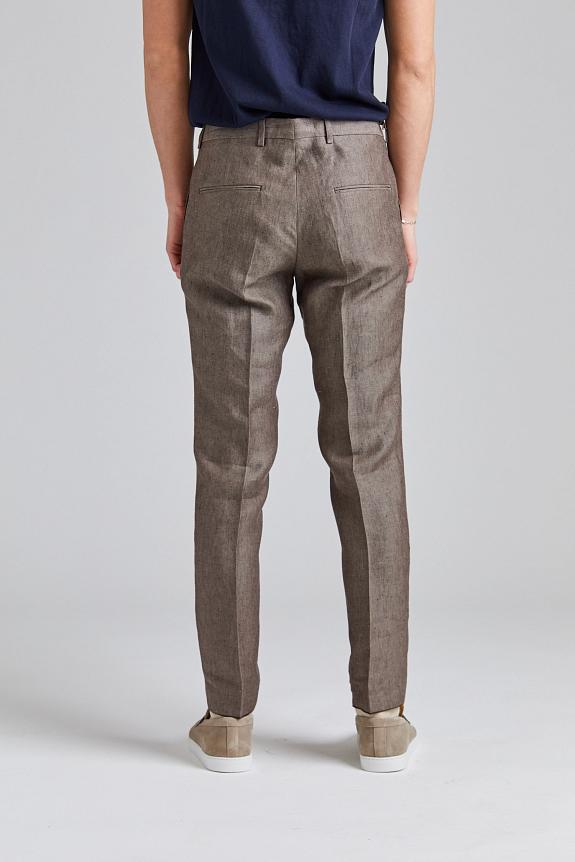 Oscar Jacobson Denz Trousers Dusk Brown-2