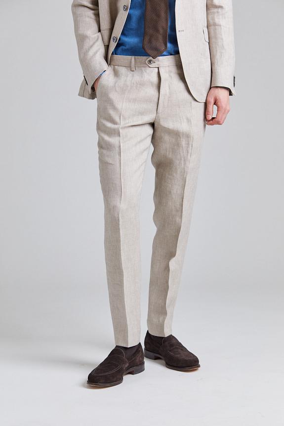 Oscar Jacobson Ferry Denz Suit Trench Beige-8