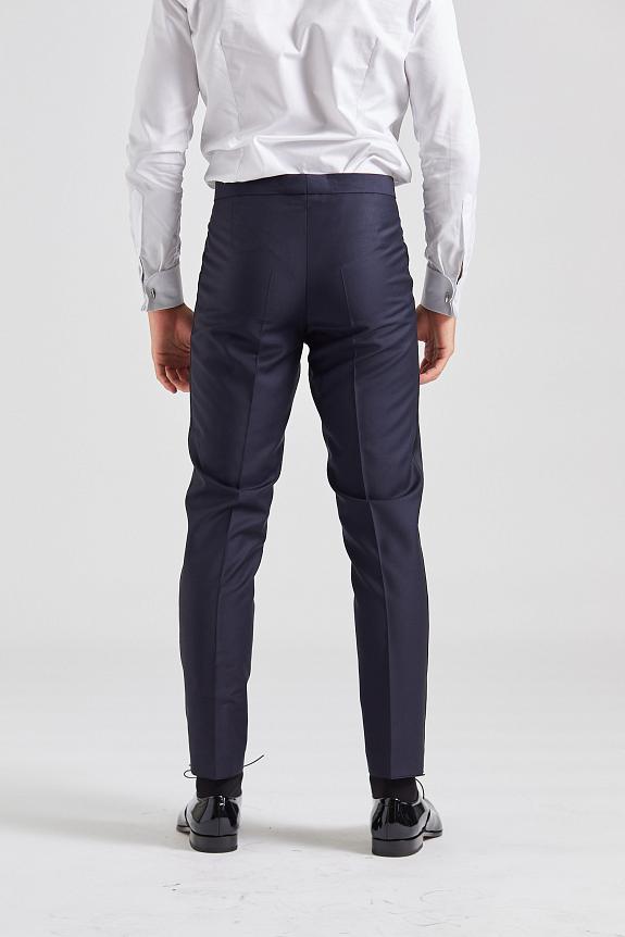 Oscar Jacobson Denz Tuxedo Trouser Navy