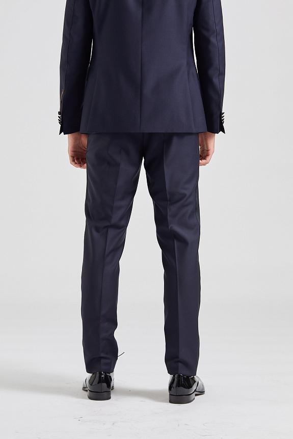 Oscar Jacobson Denz Tuxedo Trouser Navy