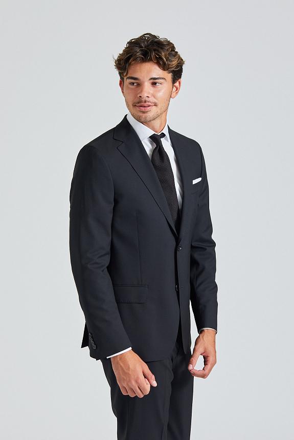 Oscar Jacobson Edmund Blazer Black-1