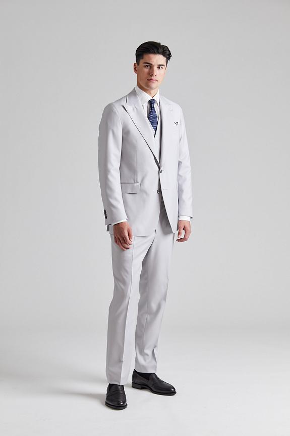 Oscar Jacobson Faldo Blazer Gravel Grey