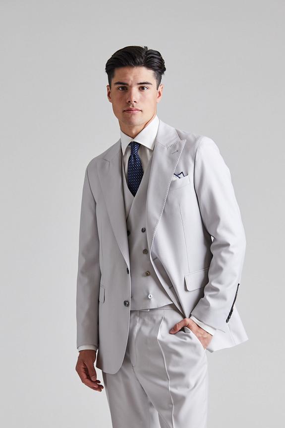 Oscar Jacobson Faldo Blazer Gravel Grey-3