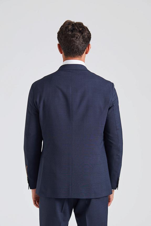 Oscar Jacobson Faron Delon Three Piece Suit Dew Blue-10