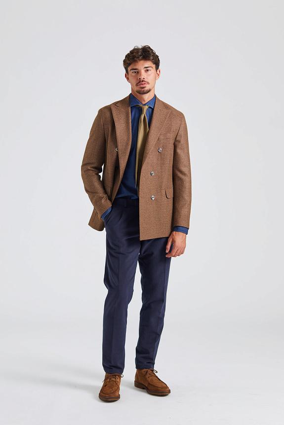 Oscar Jacobson Farris Blazer Barque Brown