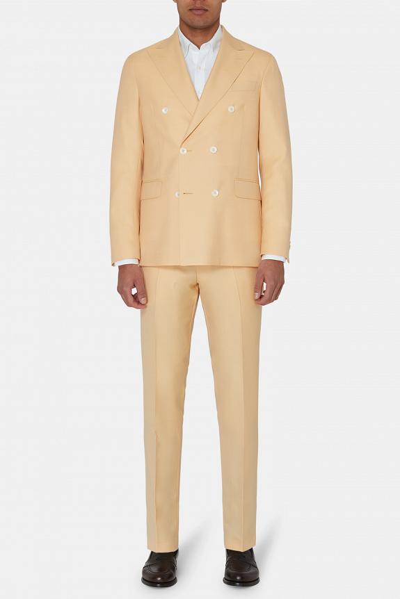 Oscar Jacobson Farris Del S Suit Yellow Sand-4