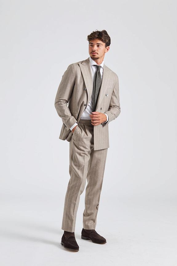 Oscar Jacobson Farris Delon Suit Sand Beige