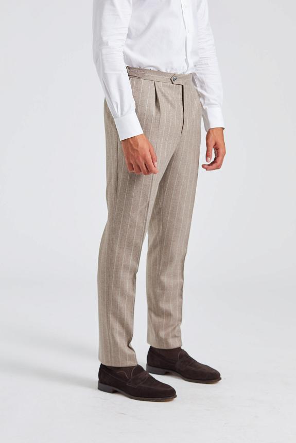 Oscar Jacobson Farris Delon Suit Sand Beige-5