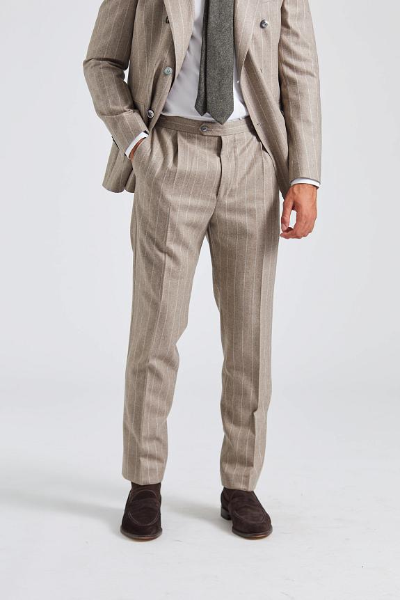 Oscar Jacobson Farris Delon Suit Sand Beige-3