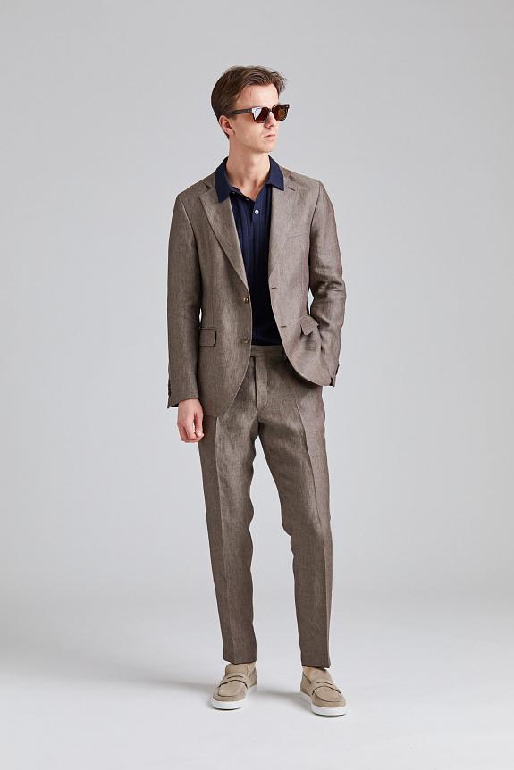 Oscar Jacobson Ferry Denz Suit Dusk Brown