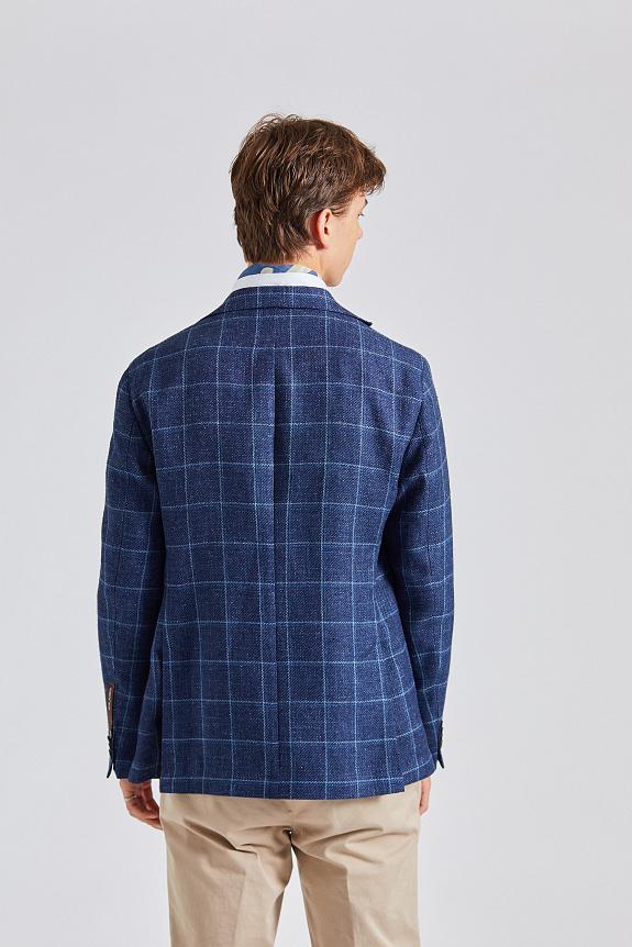 Oscar Jacobson Ferry Patch Soft Blazer Navy 