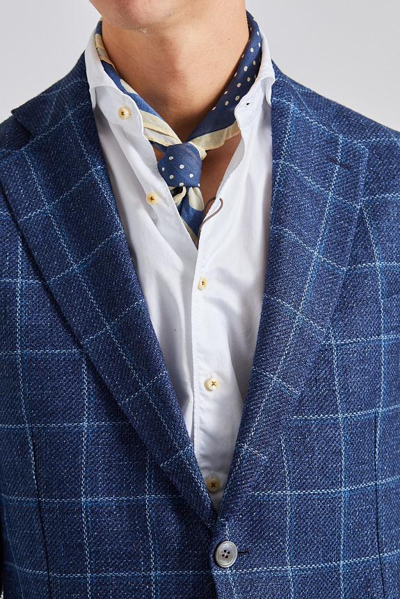 Oscar Jacobson Ferry Patch Soft Blazer Navy 