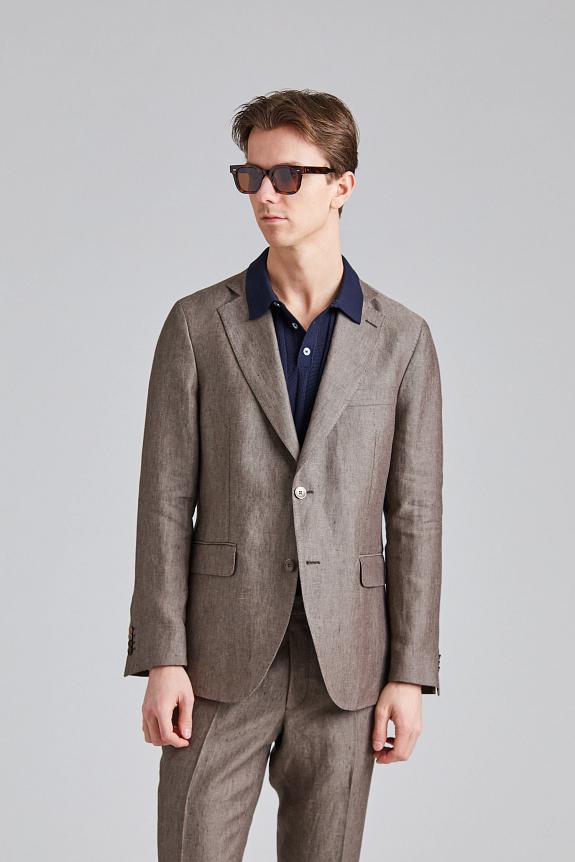 Oscar Jacobson Ferry Denz Suit Dusk Brown-8