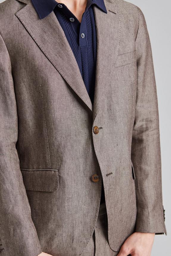 Oscar Jacobson Ferry Denz Suit Dusk Brown-9