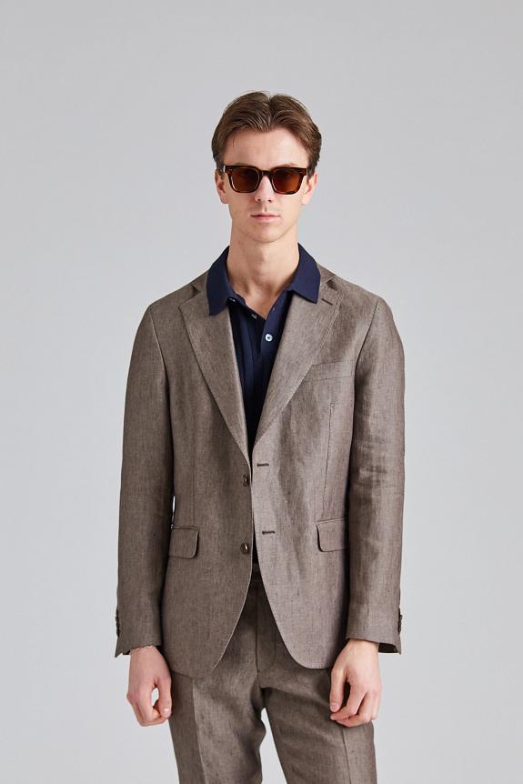 Oscar Jacobson Ferry Denz Suit Dusk Brown-7