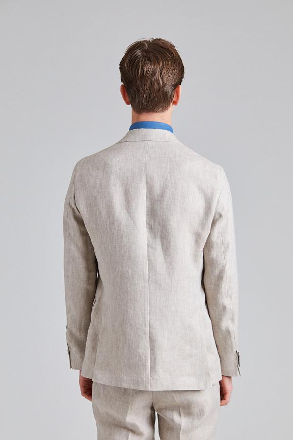 Oscar Jacobson Ferry Soft Blazer Trench Beige-2