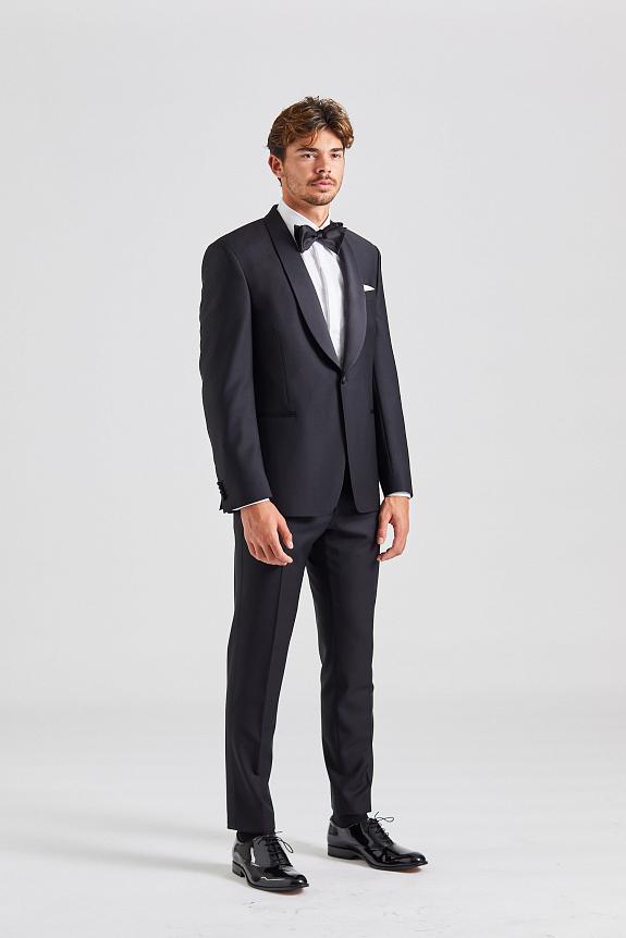 Oscar Jacobson Figaro Tux Blazer Black 