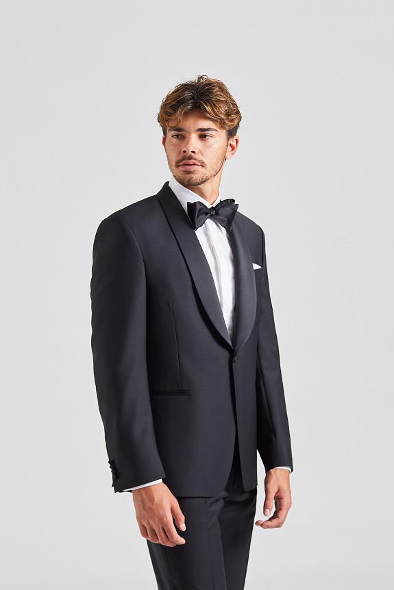 Oscar Jacobson Figaro Tux Blazer Black 