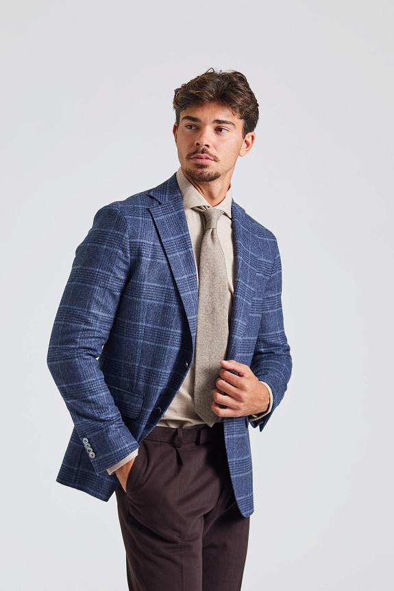 Oscar Jacobson Fogerty Blazer Atlantic Blue-1