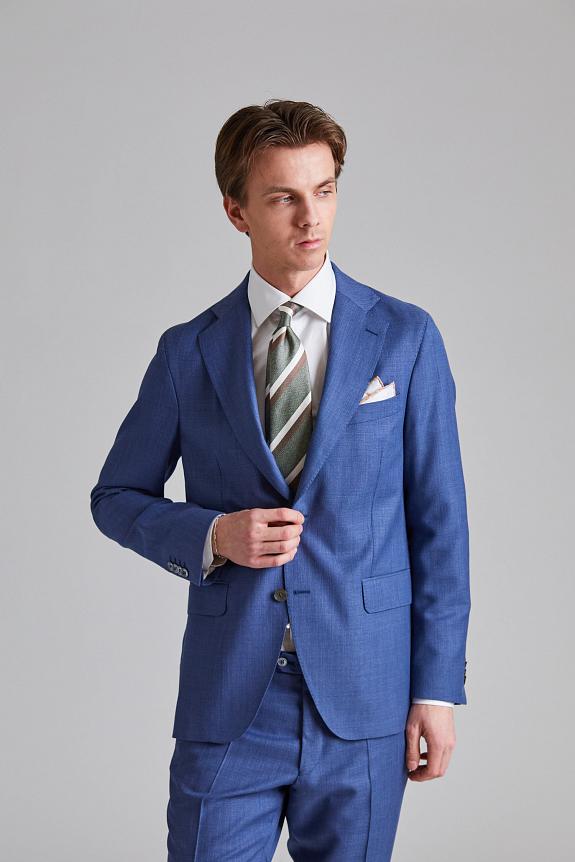Oscar Jacobson Fogerty Blazer Blueberry Blue-3