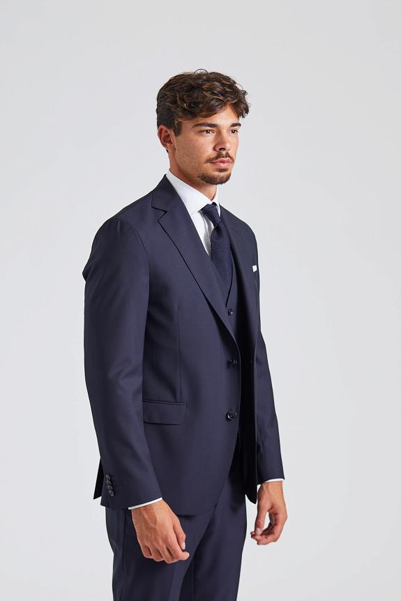 Oscar Jacobson Fogerty Blazer Navy-1