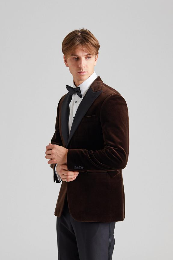 Oscar Jacobson Frampton Blazer Brown Elk-3