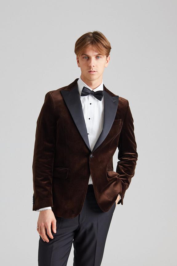 Oscar Jacobson Frampton Blazer Brown Elk-1