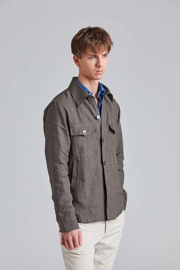 Oscar Jacobson Maverick Jacket Army Green-2
