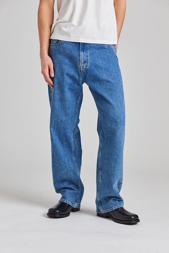 OUR LEGACY Third Cut Blue Tech Wash Denim