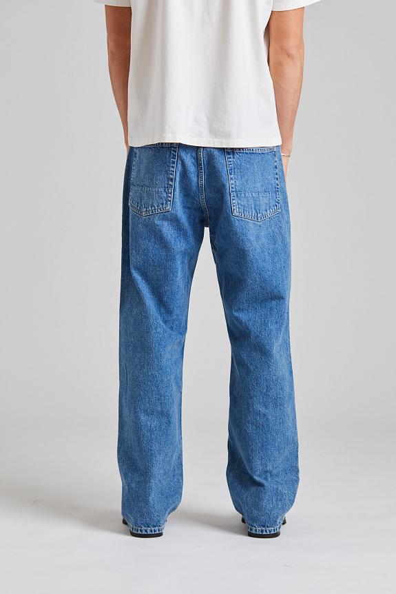 OUR LEGACY Third Cut Blue Tech Wash Denim-3