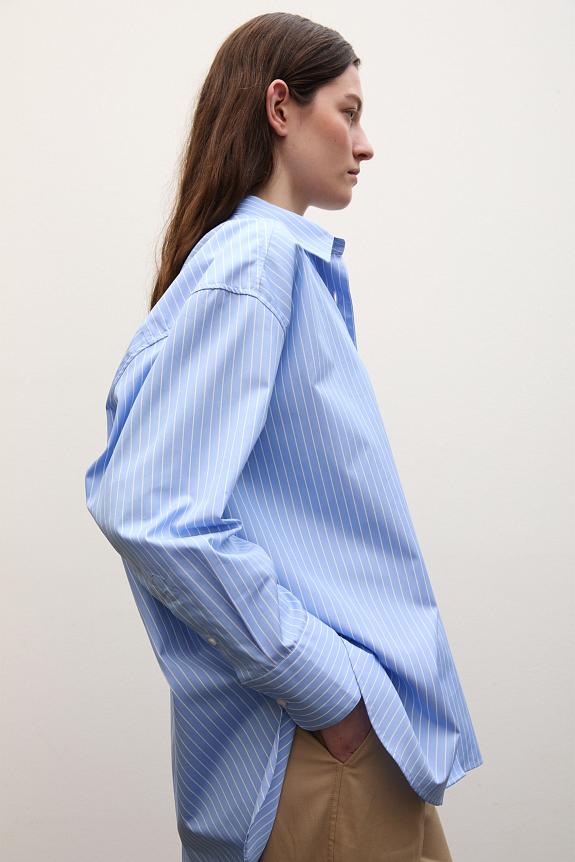 Julie Josephine Albertine Shirt Blue Stripe 