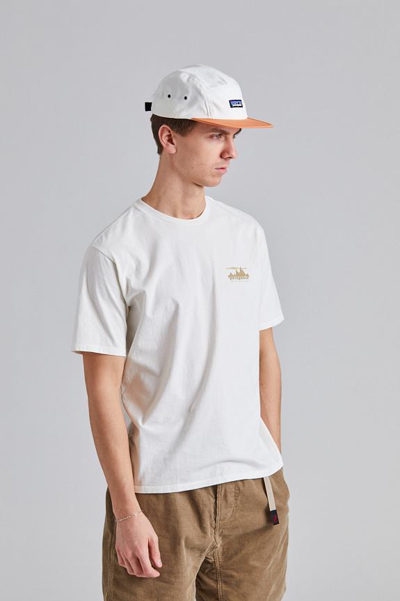 Patagonia 73 Skyline Organic T-Shirt Birch White-1