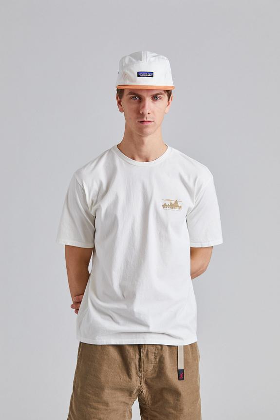 Patagonia 73 Skyline Organic T-Shirt Birch White